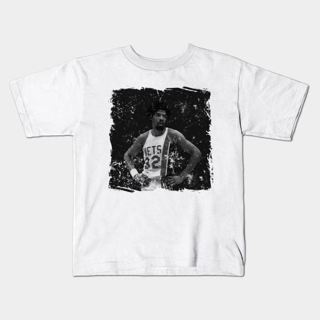 Julius Erving Kids T-Shirt by MucisianArt